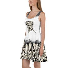 Load image into Gallery viewer, Skull Lyra Skater Dress