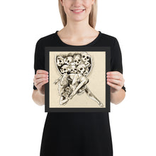 Load image into Gallery viewer, Skull Lyra Framed poster