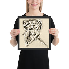 Load image into Gallery viewer, Skull Lyra Framed poster