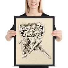 Load image into Gallery viewer, Skull Lyra Framed poster
