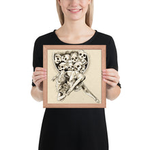 Load image into Gallery viewer, Skull Lyra Framed poster