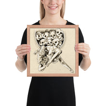 Load image into Gallery viewer, Skull Lyra Framed poster