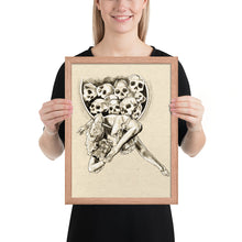 Load image into Gallery viewer, Skull Lyra Framed poster