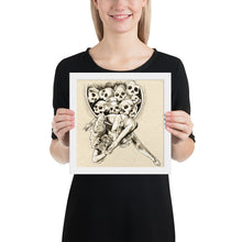 Load image into Gallery viewer, Skull Lyra Framed poster