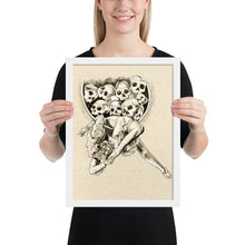 Load image into Gallery viewer, Skull Lyra Framed poster