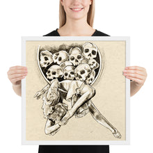 Load image into Gallery viewer, Skull Lyra Framed poster