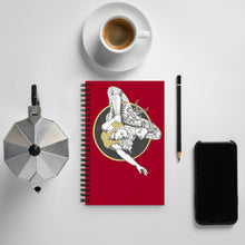 Load image into Gallery viewer, Moth Lyra Spiral Notebook