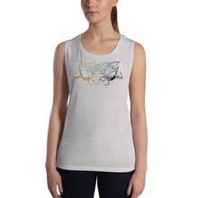 Load image into Gallery viewer, Lyra Duet Women's Muscle Tank