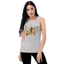 Load image into Gallery viewer, Monarch Butterfly Silks Women's Muscle Tank