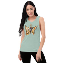 Load image into Gallery viewer, Monarch Butterfly Silks Women's Muscle Tank
