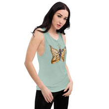 Load image into Gallery viewer, Monarch Butterfly Silks Women's Muscle Tank