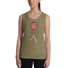 Load image into Gallery viewer, Balloon Trapeze Women's Muscle Tank