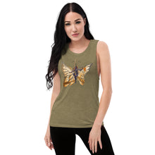 Load image into Gallery viewer, Monarch Butterfly Silks Women's Muscle Tank