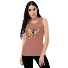 Load image into Gallery viewer, Monarch Butterfly Silks Women's Muscle Tank