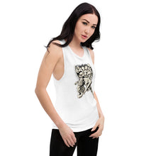 Load image into Gallery viewer, Skull Lyra Women's Muscle Tank