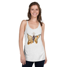 Load image into Gallery viewer, Monarch Butterfly Silks Racerback Tank
