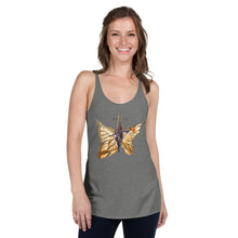 Load image into Gallery viewer, Monarch Butterfly Silks Racerback Tank