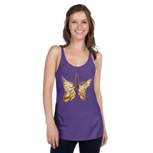Load image into Gallery viewer, Monarch Butterfly Silks Racerback Tank