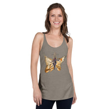 Load image into Gallery viewer, Monarch Butterfly Silks Racerback Tank