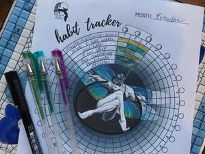 12 Months of Habit Trackers