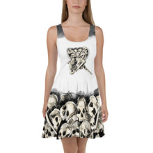 Load image into Gallery viewer, Skull Lyra Skater Dress
