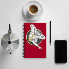 Load image into Gallery viewer, Moth Lyra Spiral Notebook
