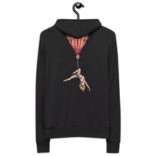 Load image into Gallery viewer, Balloon Trapeze Unisex Zip Hoodie
