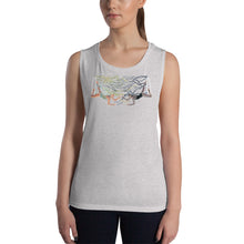 Load image into Gallery viewer, Lyra Duet Women&#39;s Muscle Tank
