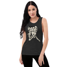 Load image into Gallery viewer, Skull Lyra Women&#39;s Muscle Tank
