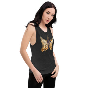 Monarch Butterfly Silks Women's Muscle Tank
