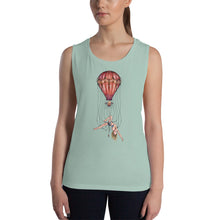 Load image into Gallery viewer, Balloon Trapeze Women&#39;s Muscle Tank
