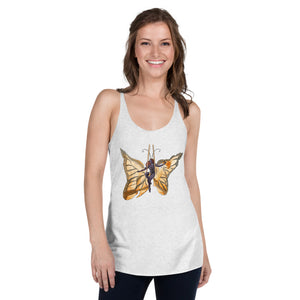Monarch Butterfly Silks Racerback Tank